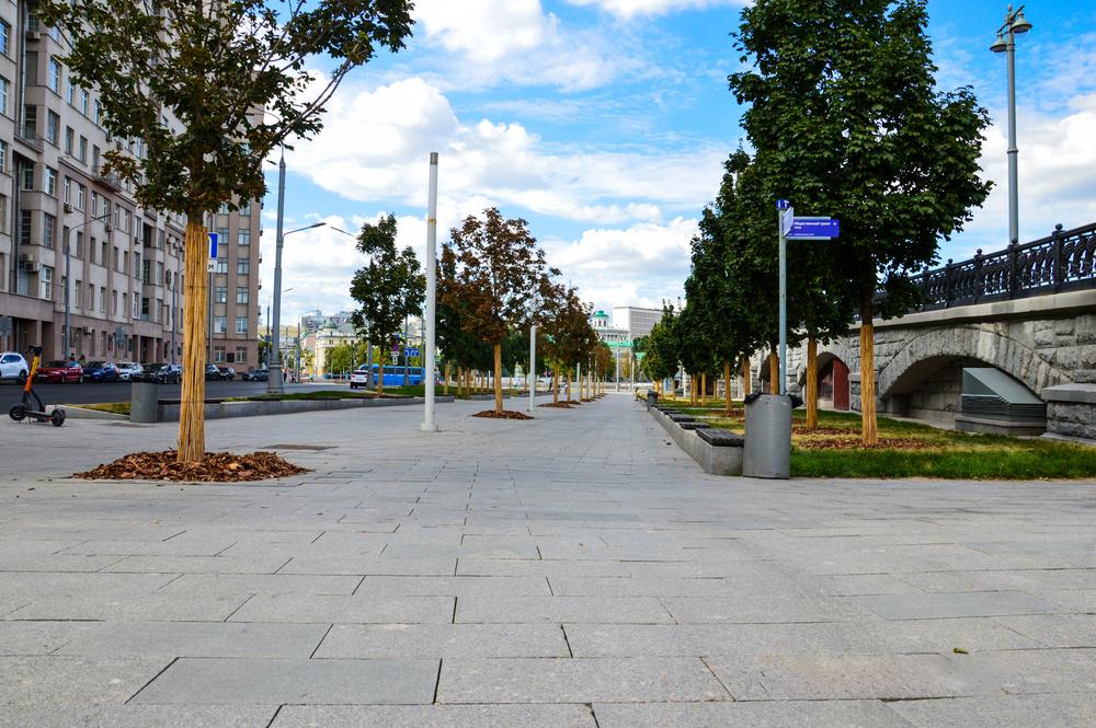 Проект улица Серафимовича, городское благоустройство